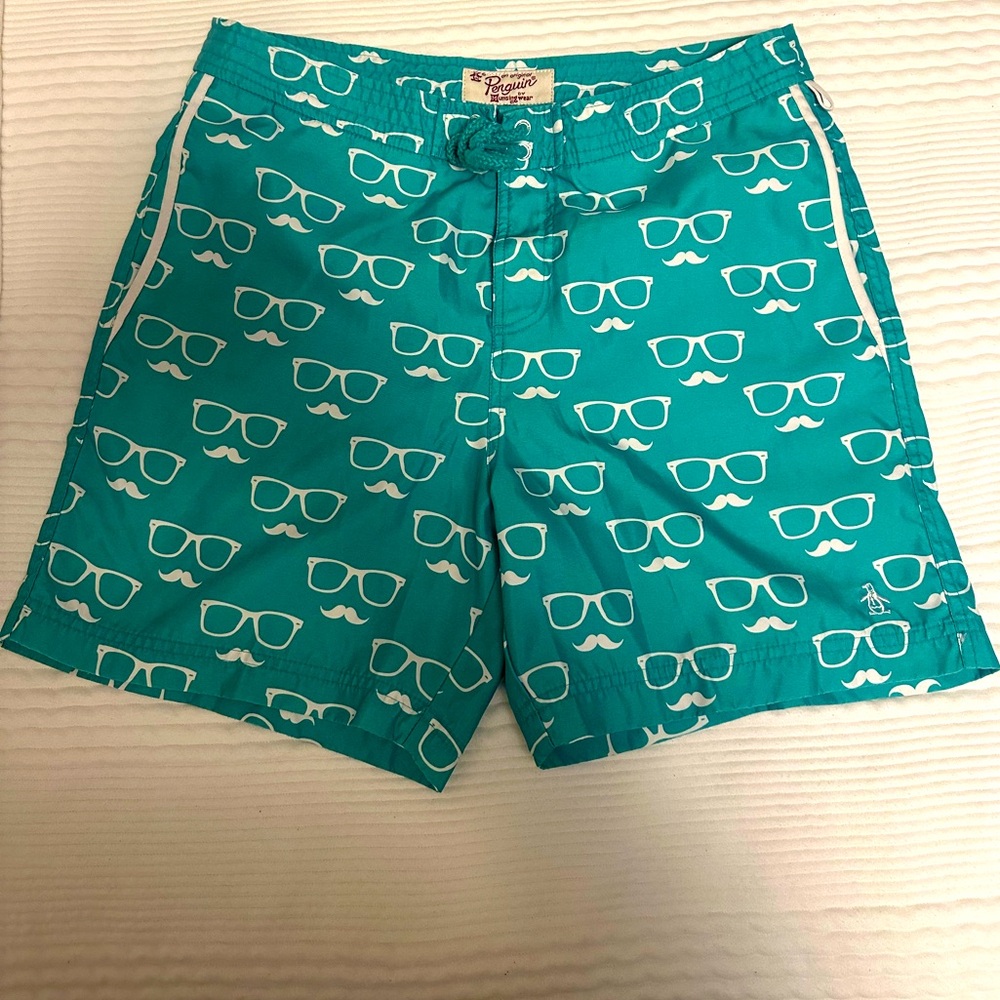 Original Penguin swim trunks - 31 waist;5 inch inseam